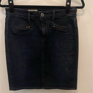 AG THE KODIE BIKER pencil skirt